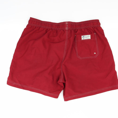 Marks and Spencer Mens Red   Bermuda Shorts Size XL
