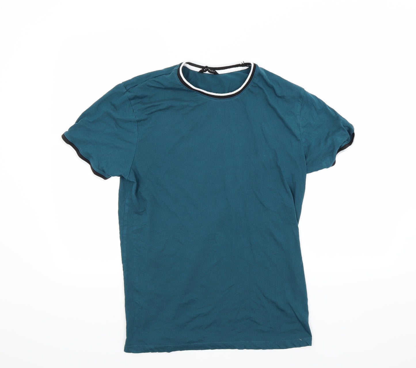 Peacocks Mens Green    T-Shirt Size XL