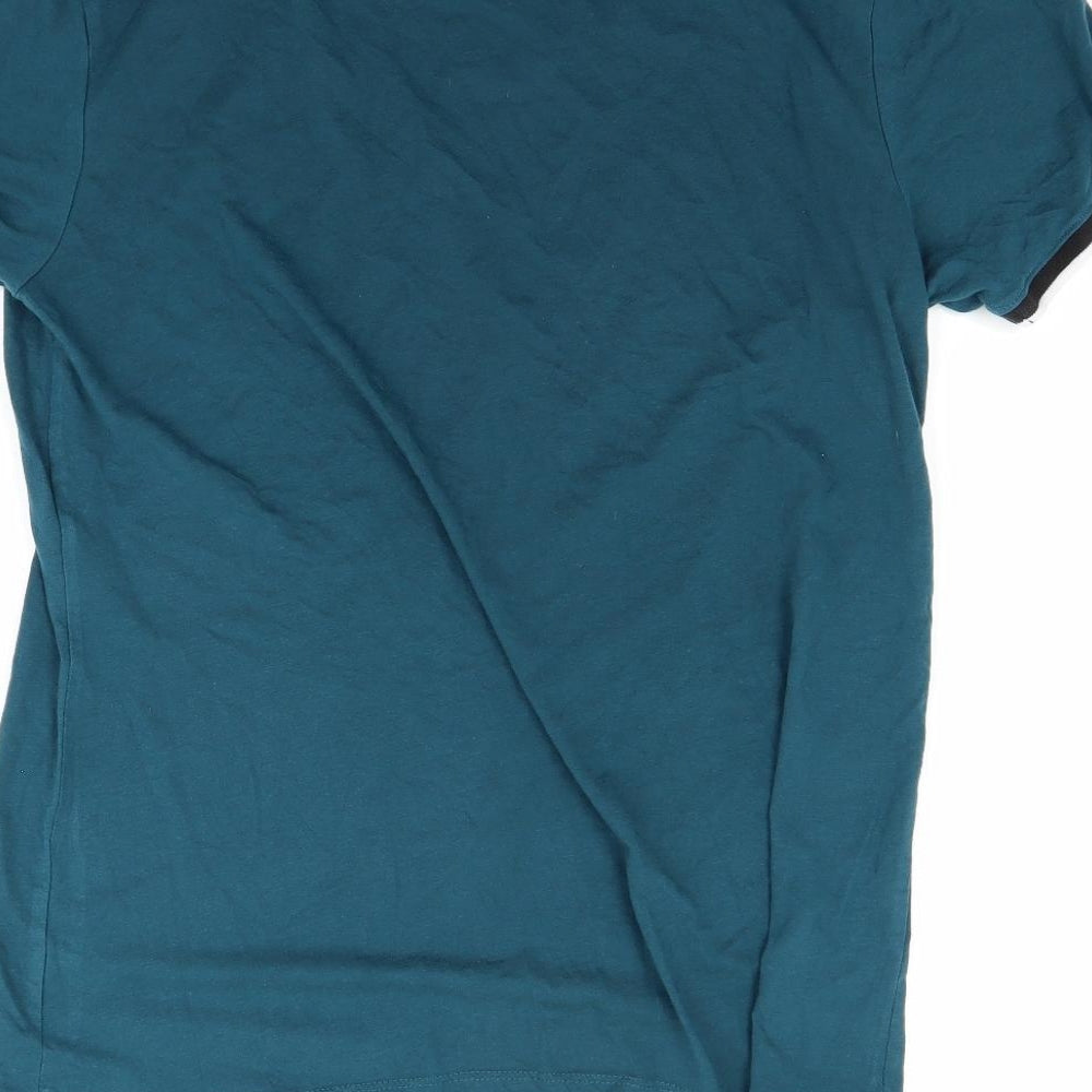 Peacocks Mens Green    T-Shirt Size XL