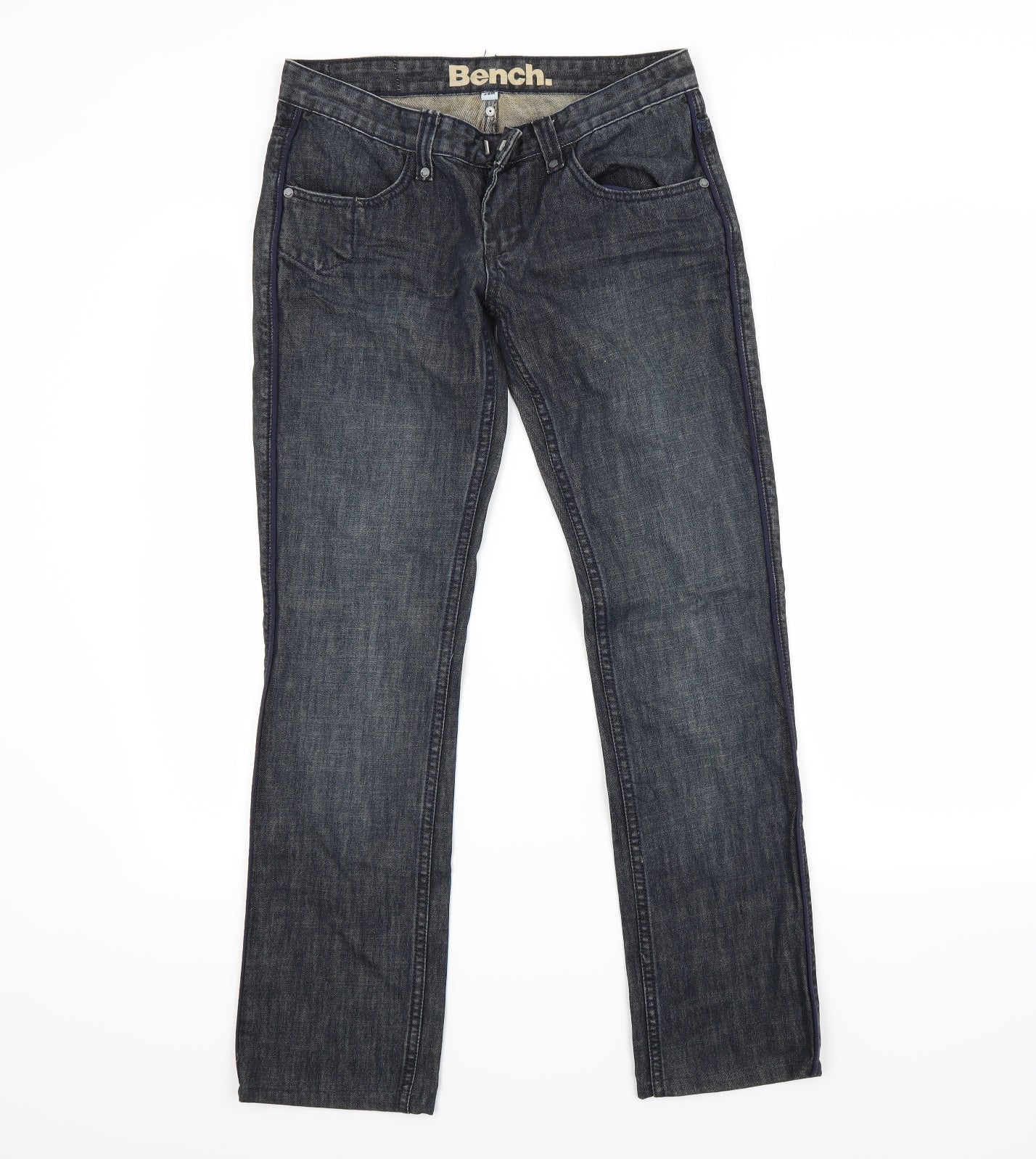 Bench Womens Blue   Straight Jeans Size 28 in L27 in
