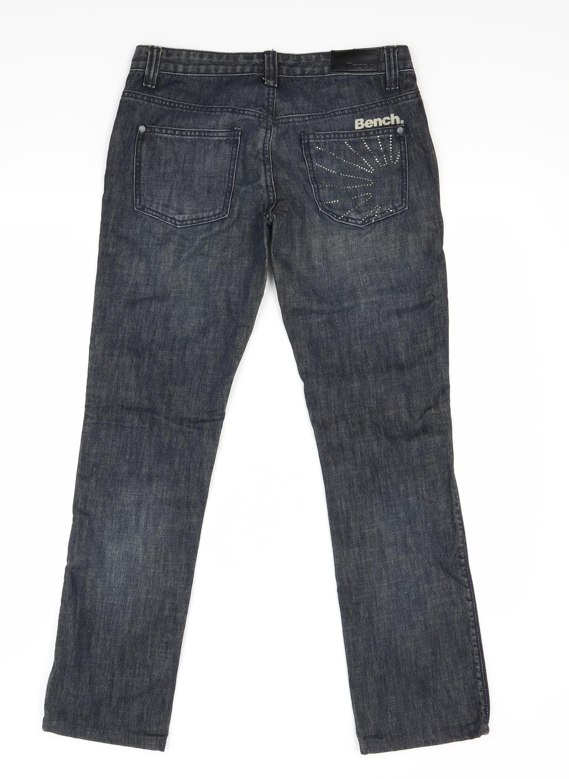 Bench Womens Blue   Straight Jeans Size 28 in L27 in