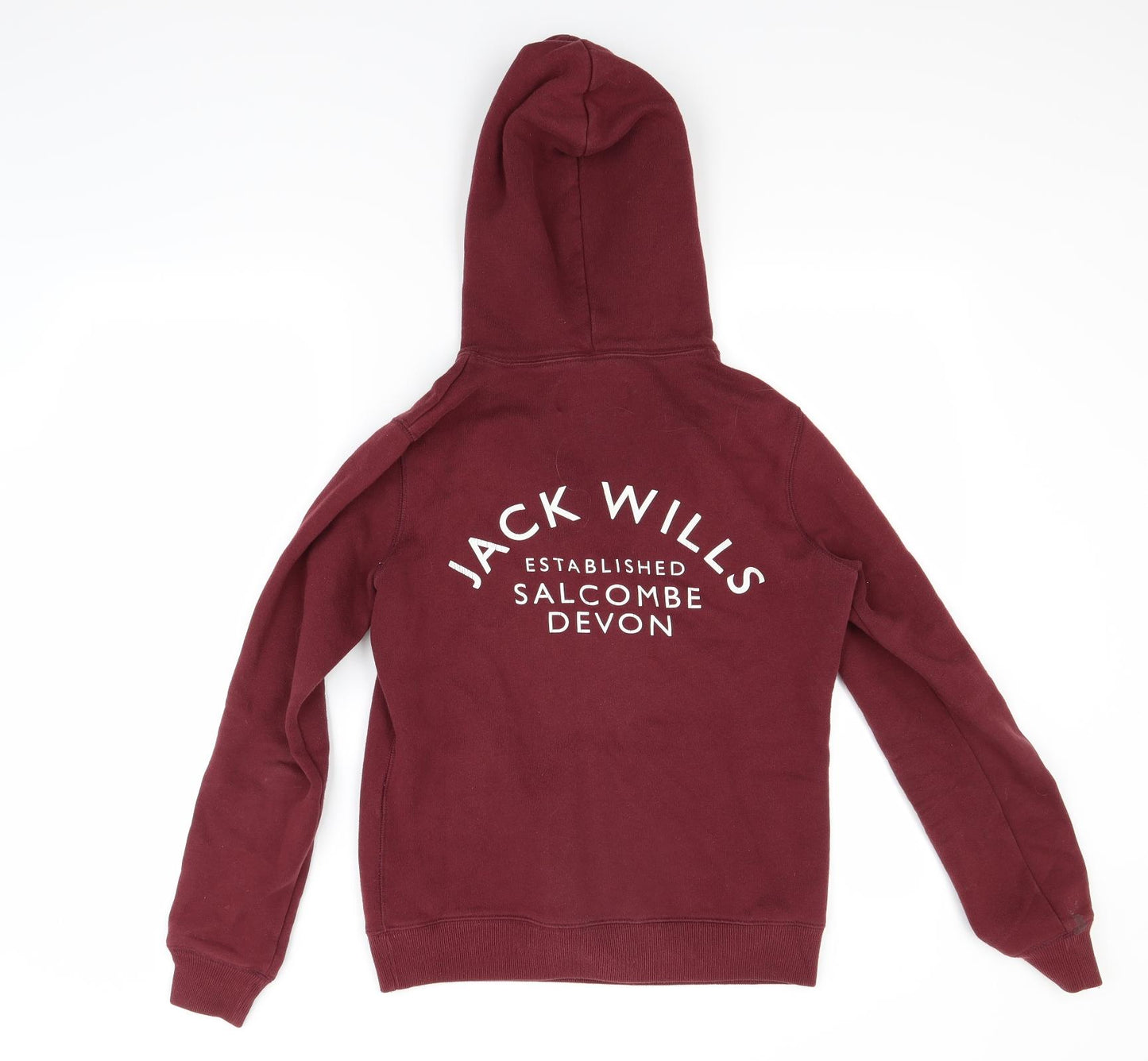 Jack Wills Womens Red   Pullover Hoodie Size 8