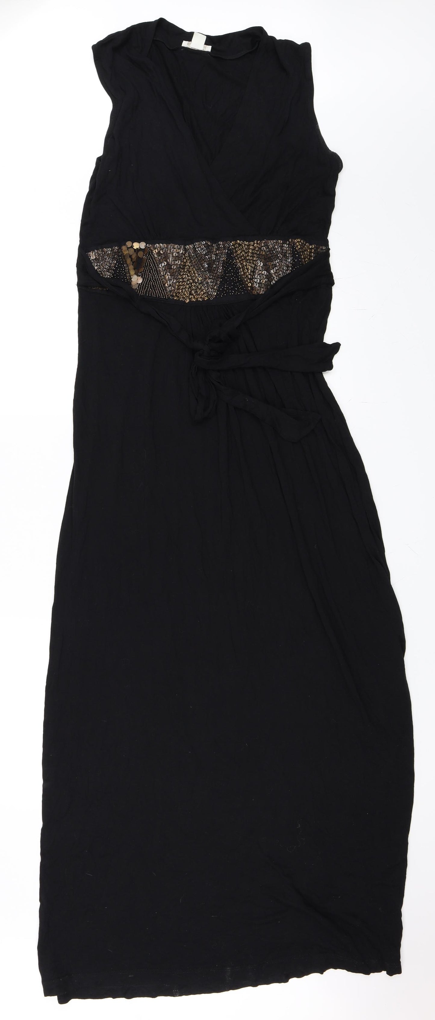 Monsoon Womens Black   Maxi  Size 14