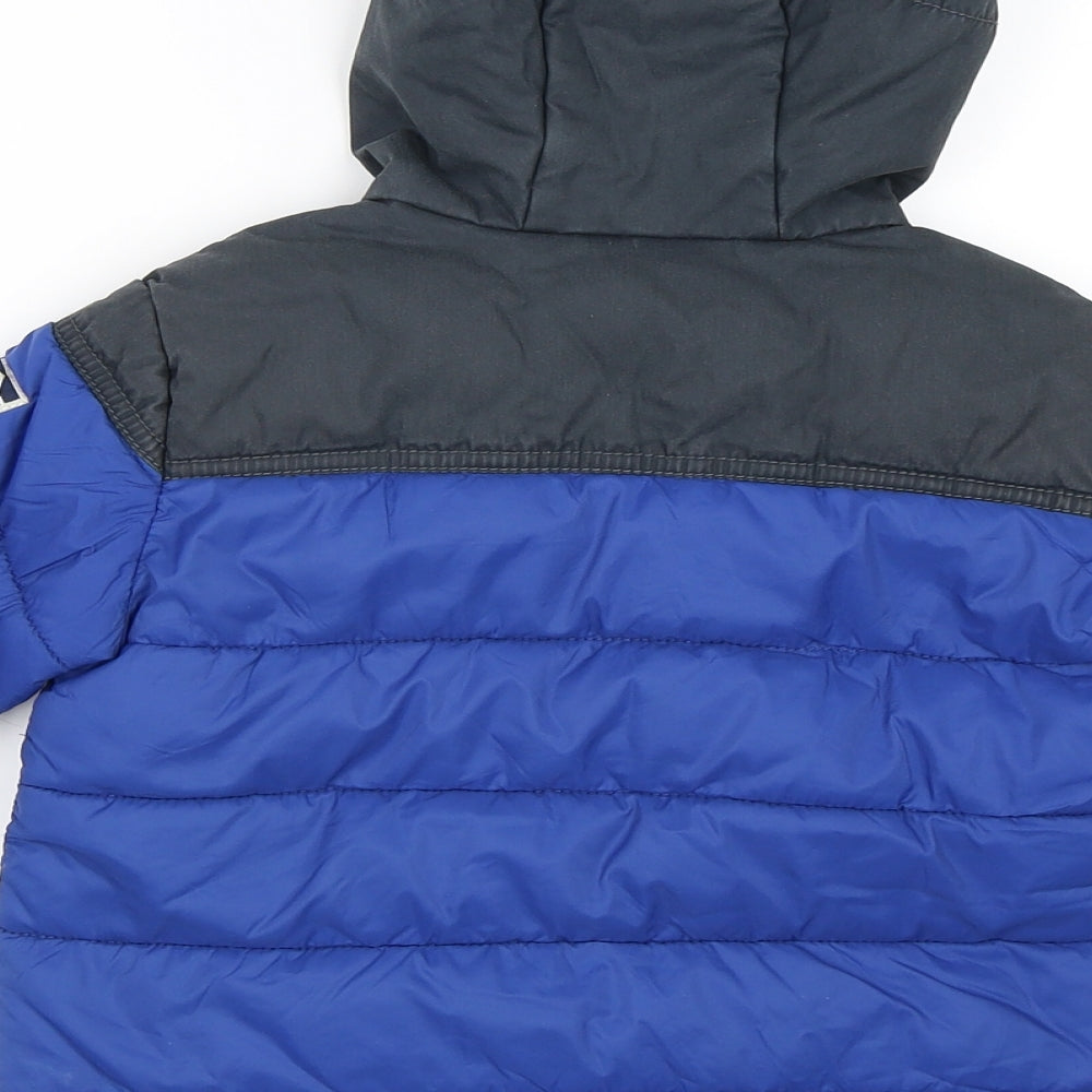 NEXT Boys Blue   Puffer Jacket Coat Size 2-3 Years