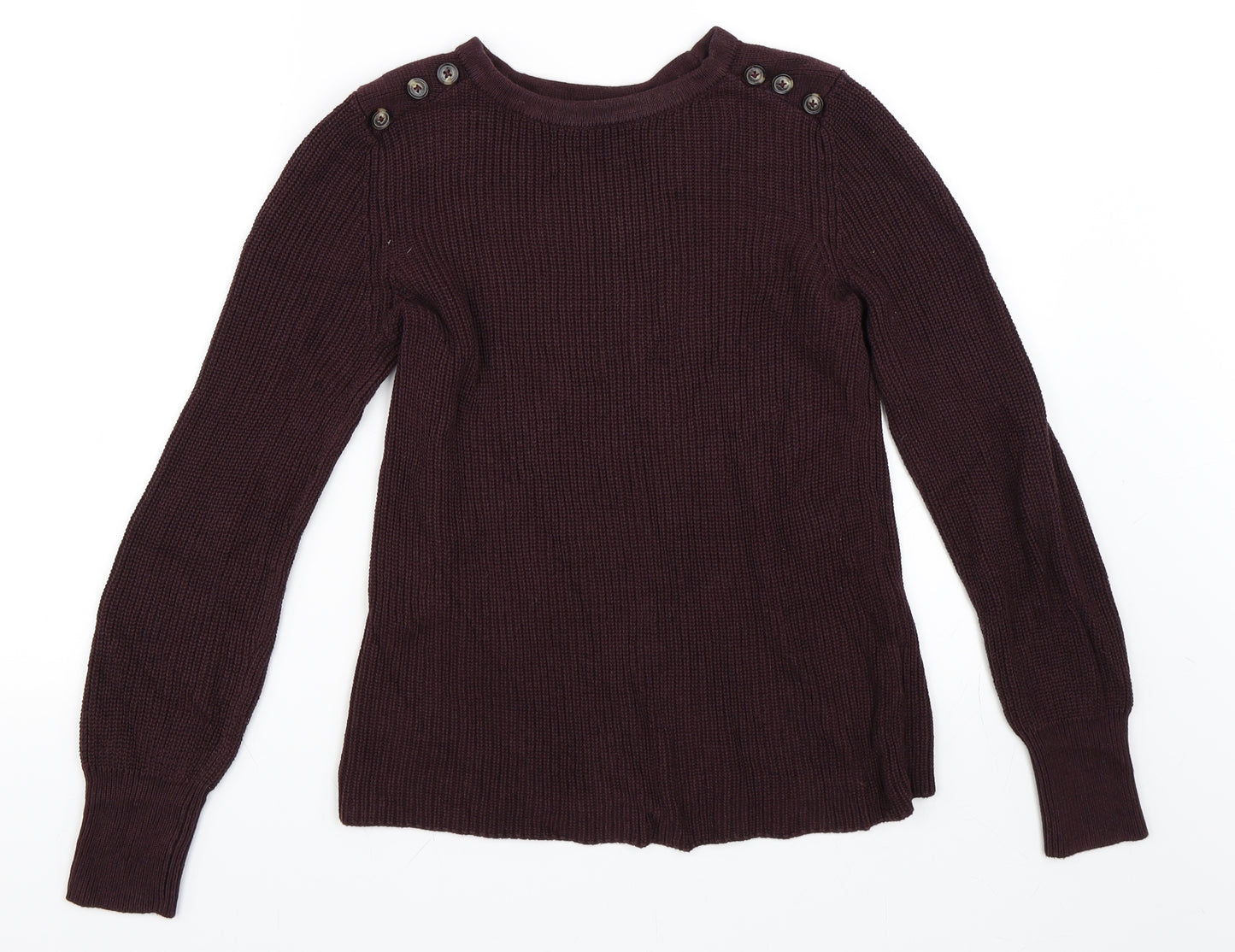Preworn Womens Purple   Pullover Jumper Size S