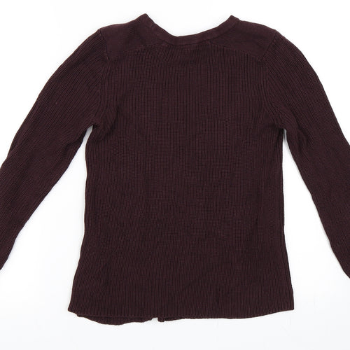Preworn Womens Purple   Pullover Jumper Size S