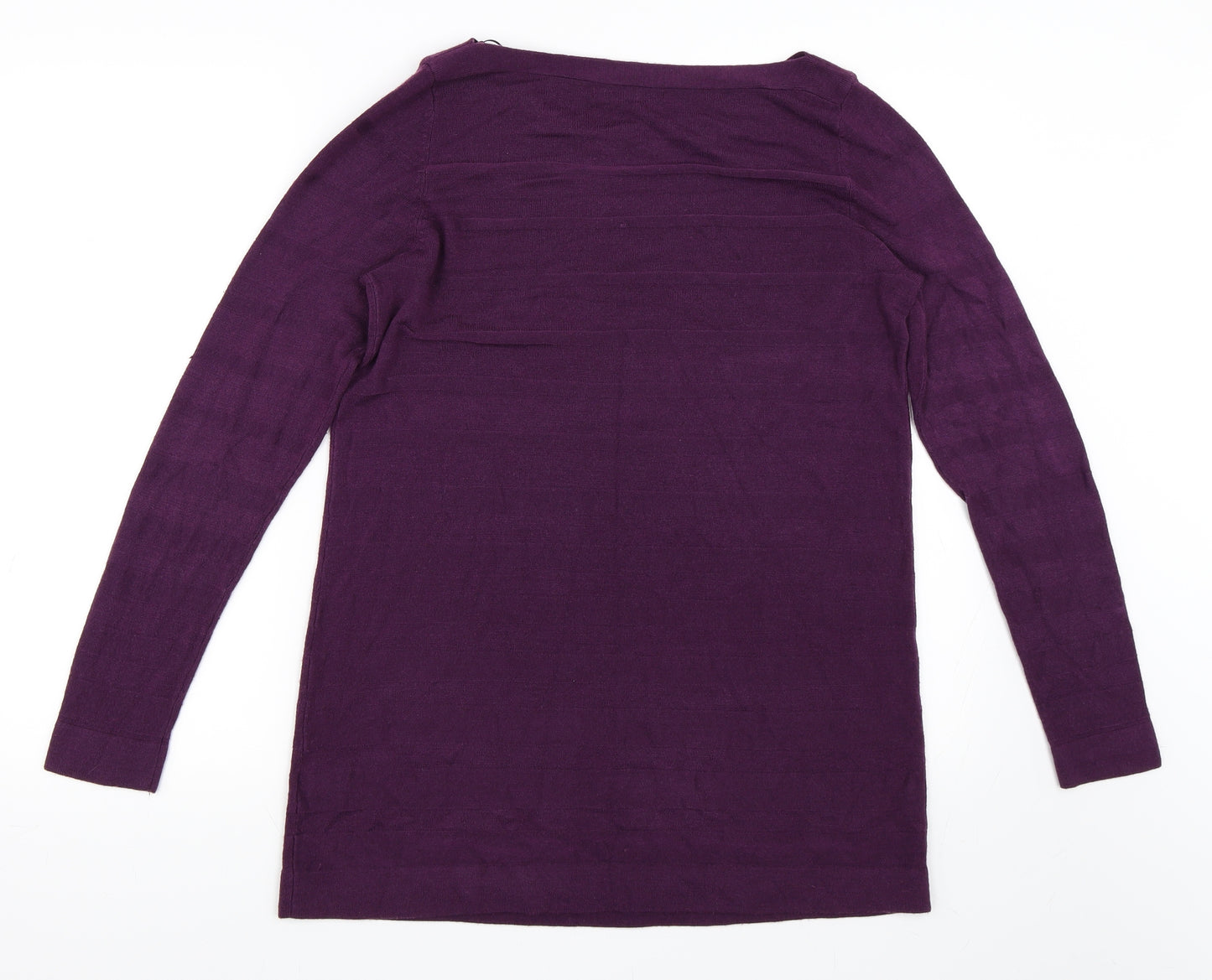 Marks & Spencer Womens Purple   Pullover Jumper Size 14