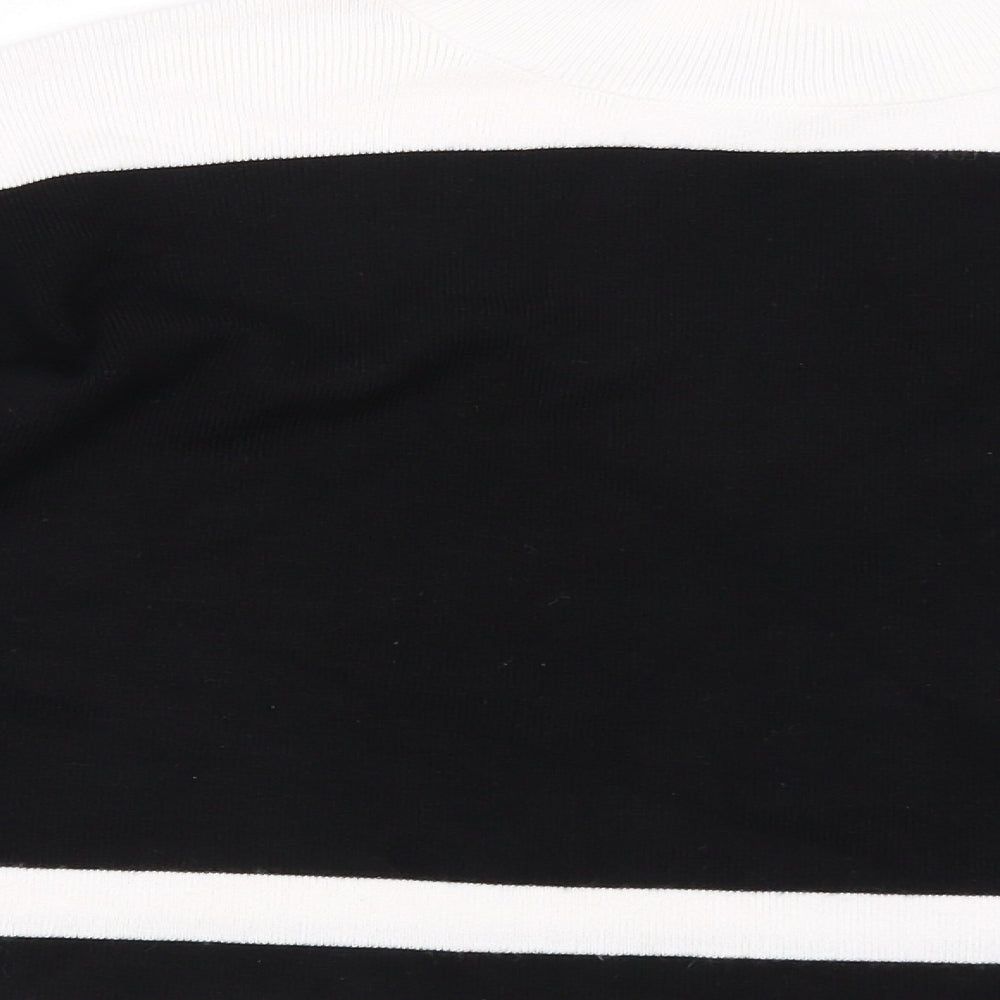Papaya Womens Black   Pullover Jumper Size M