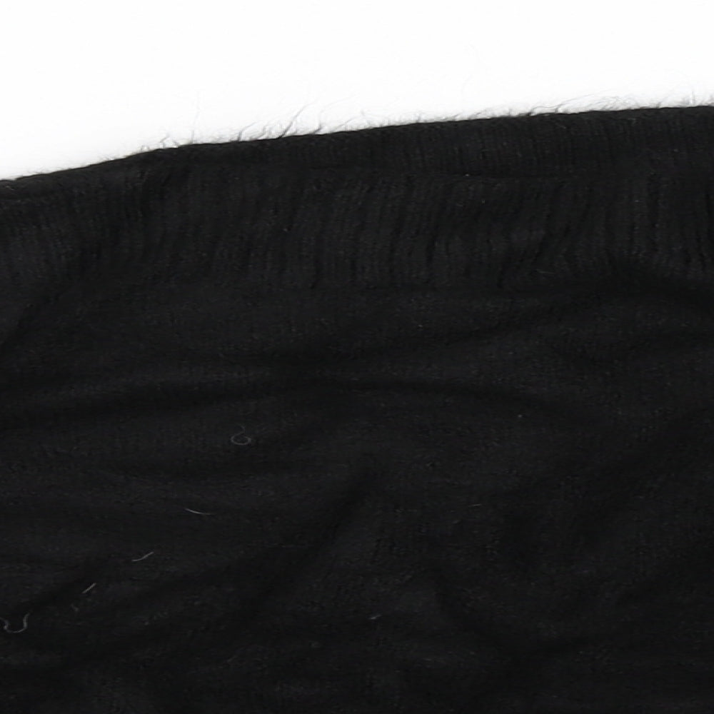 Marks and Spencer Womens Black   Pullover Jumper Size M  - Cropped Jumper