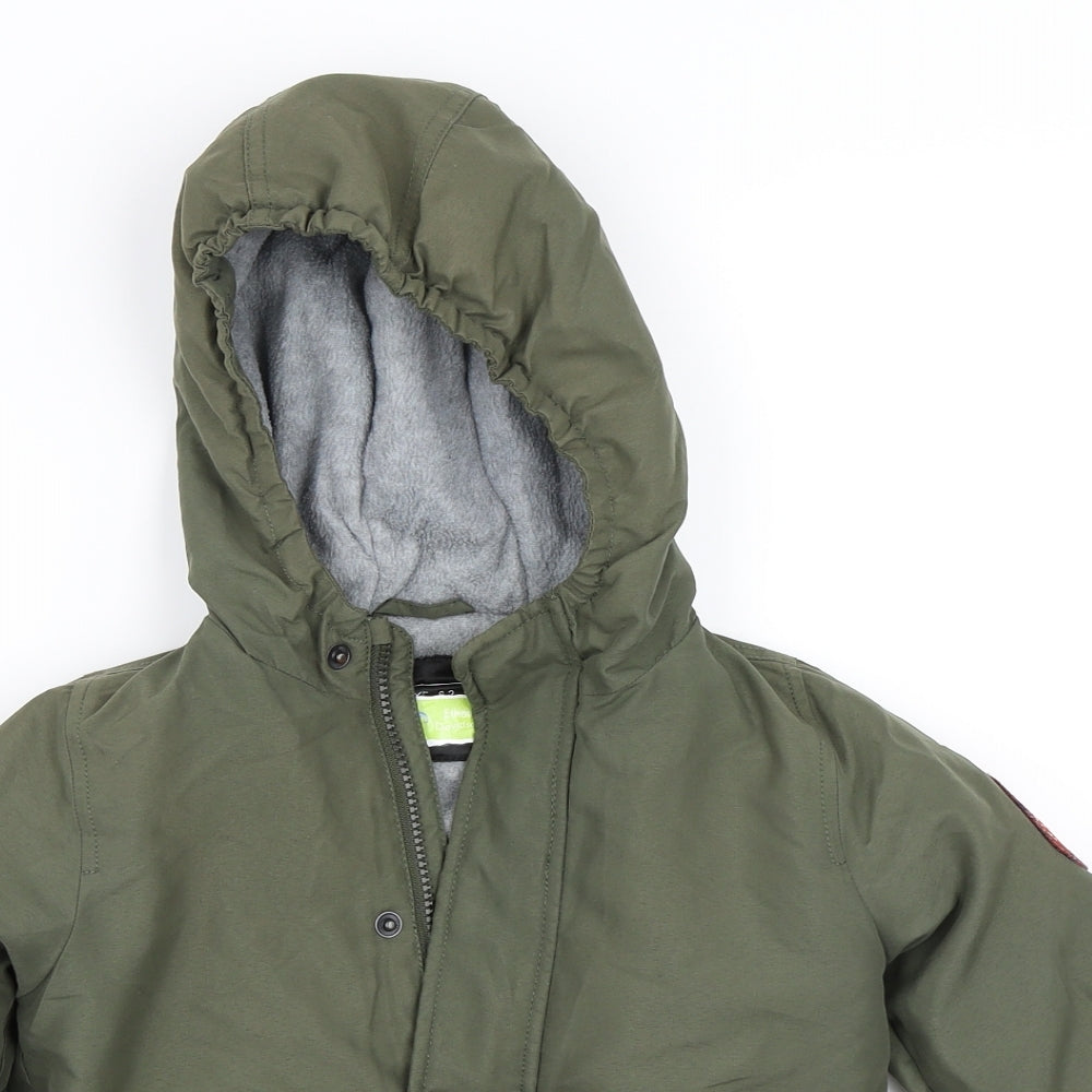 NEXT Boys Green   Basic Coat Coat Size 3-4 Years