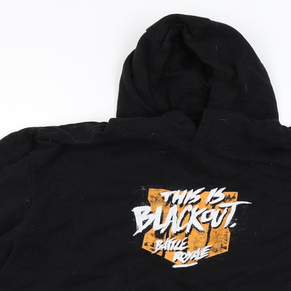 Primark Mens Black   Pullover Hoodie Size 2XL