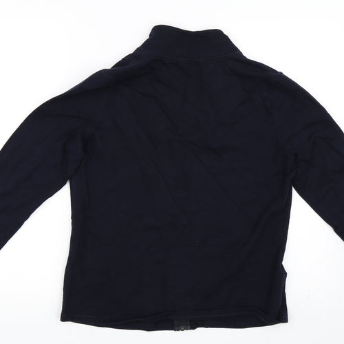 Marks and Spencer Womens Black   Full Zip Sweatshirt Size 14