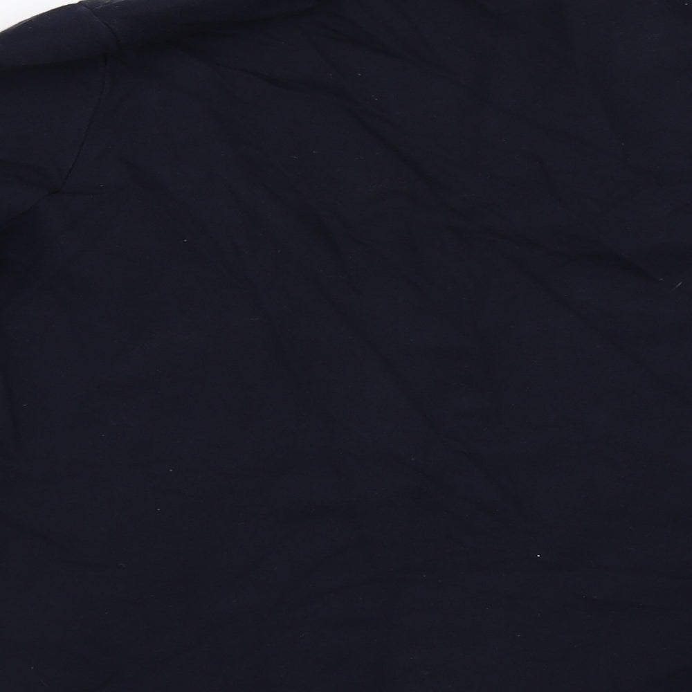 Marks and Spencer Womens Black   Full Zip Sweatshirt Size 14