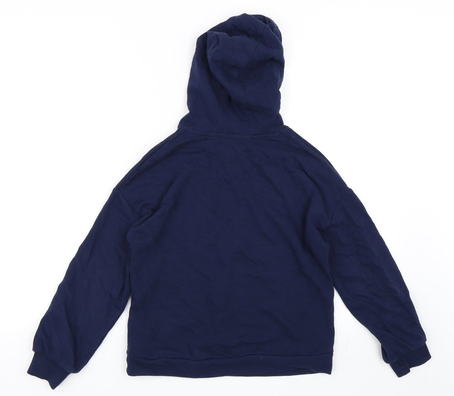 Marks and Spencer Girls Blue   Pullover Hoodie Size 9-10 Years