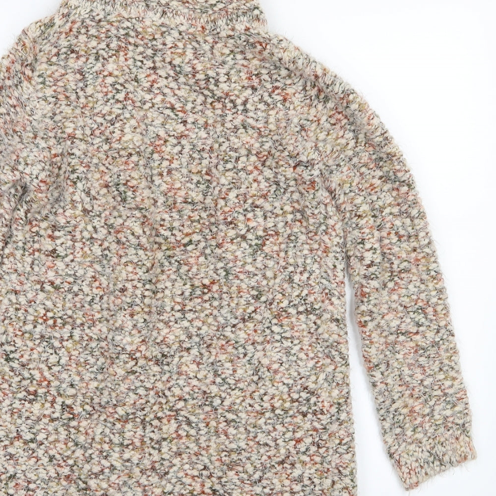 TU Womens Multicoloured  Knit Cardigan Jumper Size 8