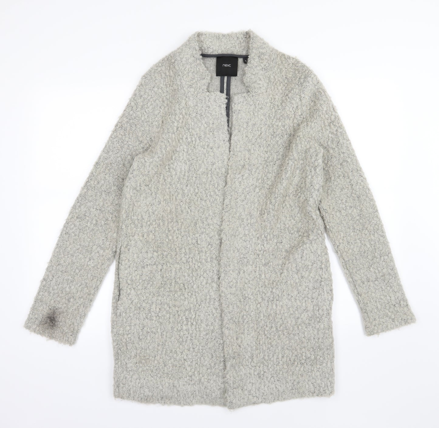 NEXT Womens Grey  Knit Jacket  Size 8