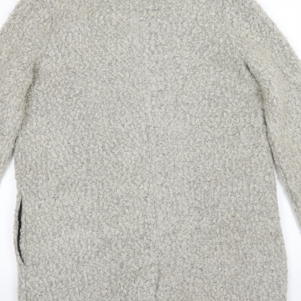 NEXT Womens Grey  Knit Jacket  Size 8