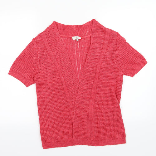 Country Casuals Womens Pink  Knit Cardigan Jumper Size S