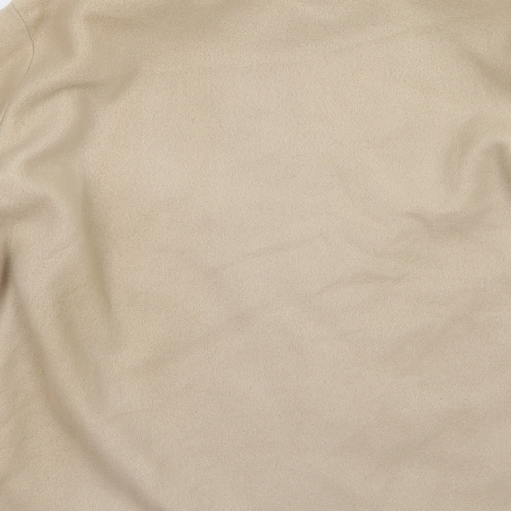 Gabriella Vicenza Womens Beige  Fleece Jacket  Size 16