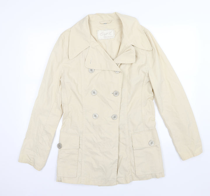 Esprit Womens Beige   Jacket  Size XS