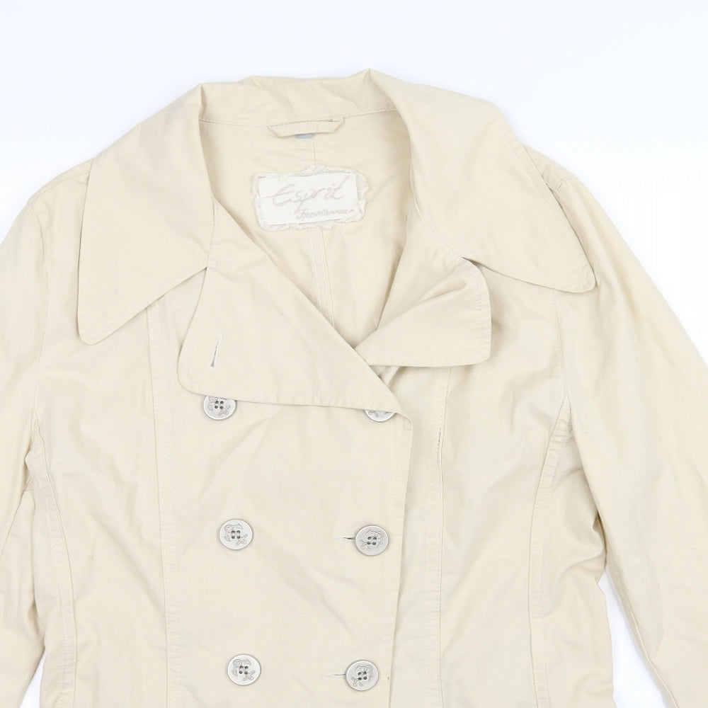 Esprit Womens Beige   Jacket  Size XS