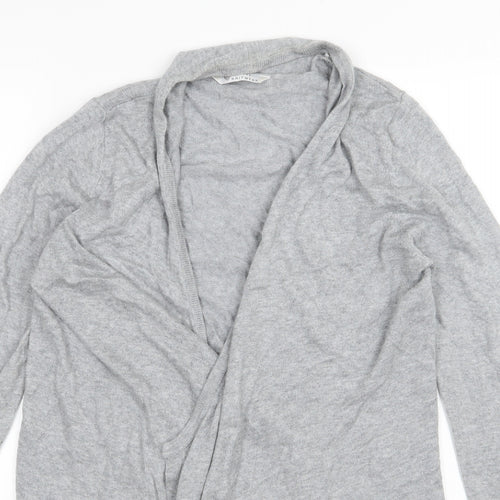 BHS Womens Grey  Knit Cardigan Jumper Size 10