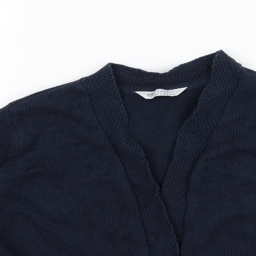 BHS Womens Blue  Knit Cardigan Jumper Size 12