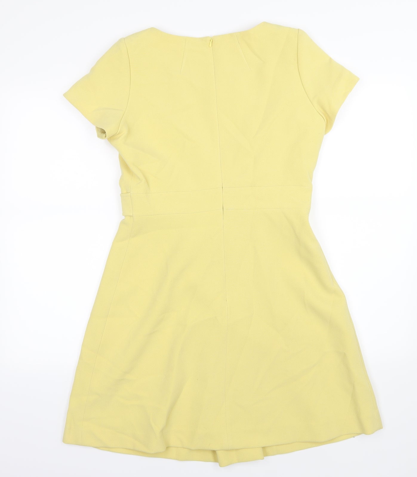Coleen Womens Yellow   A-Line  Size 12