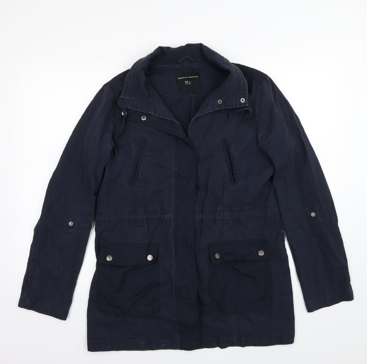 Dorothy Perkins Womens Blue  Denim Jacket  Size 12