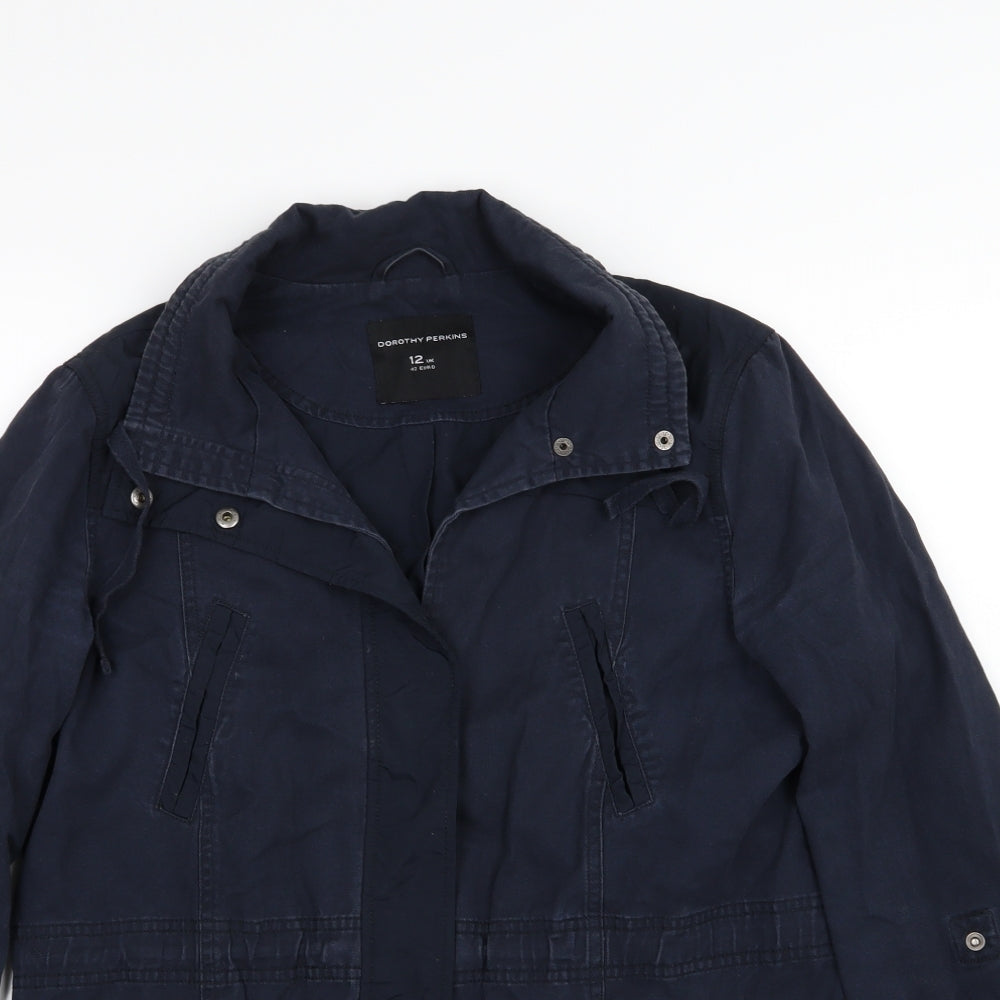 Dorothy Perkins Womens Blue  Denim Jacket  Size 12