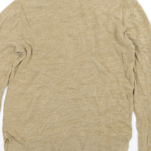 Marks and Spencer Womens Brown  Knit Pullover Jumper Size 10