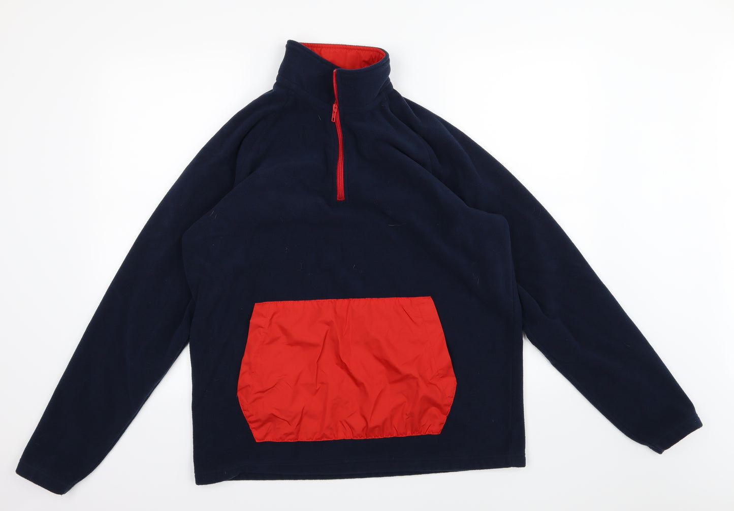 George Mens Blue  Fleece Jacket  Size L