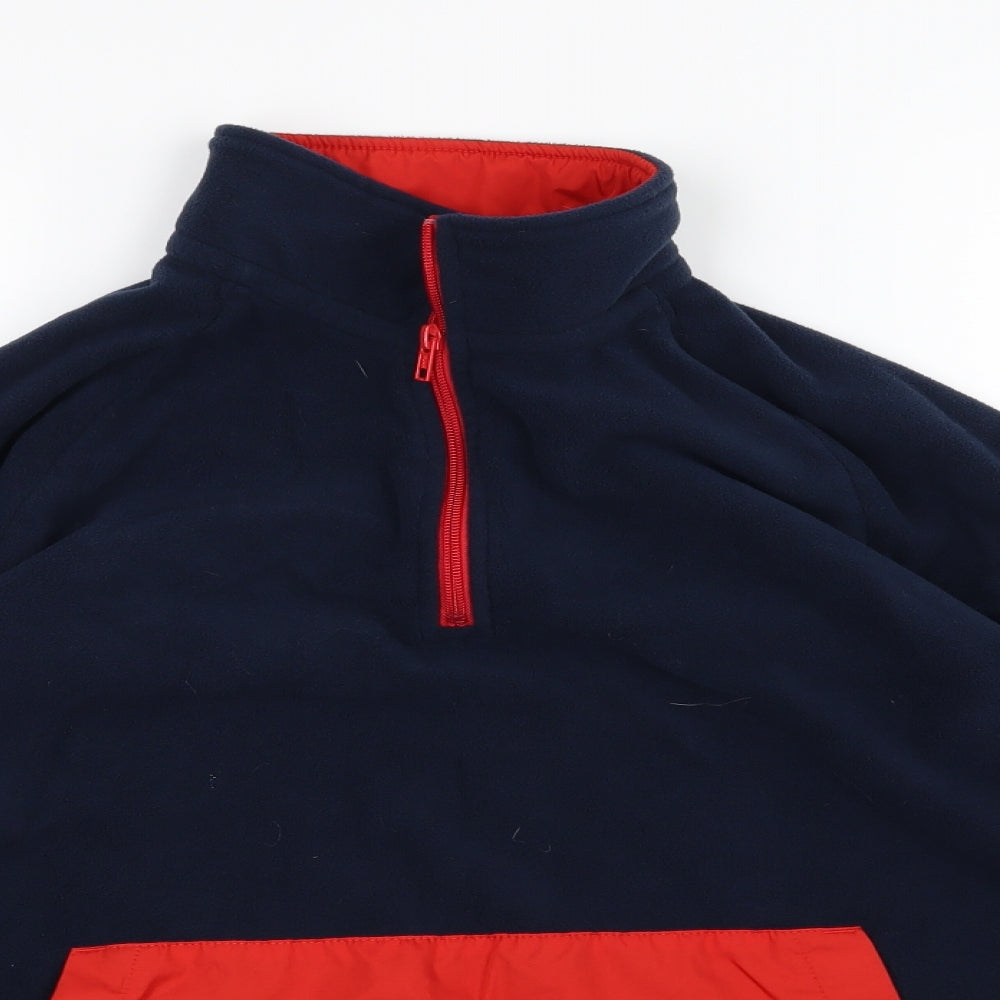 George Mens Blue  Fleece Jacket  Size L