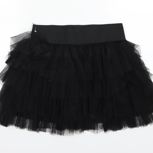 Atmosphere Womens Black  Mesh Tutu Skirt Size 12