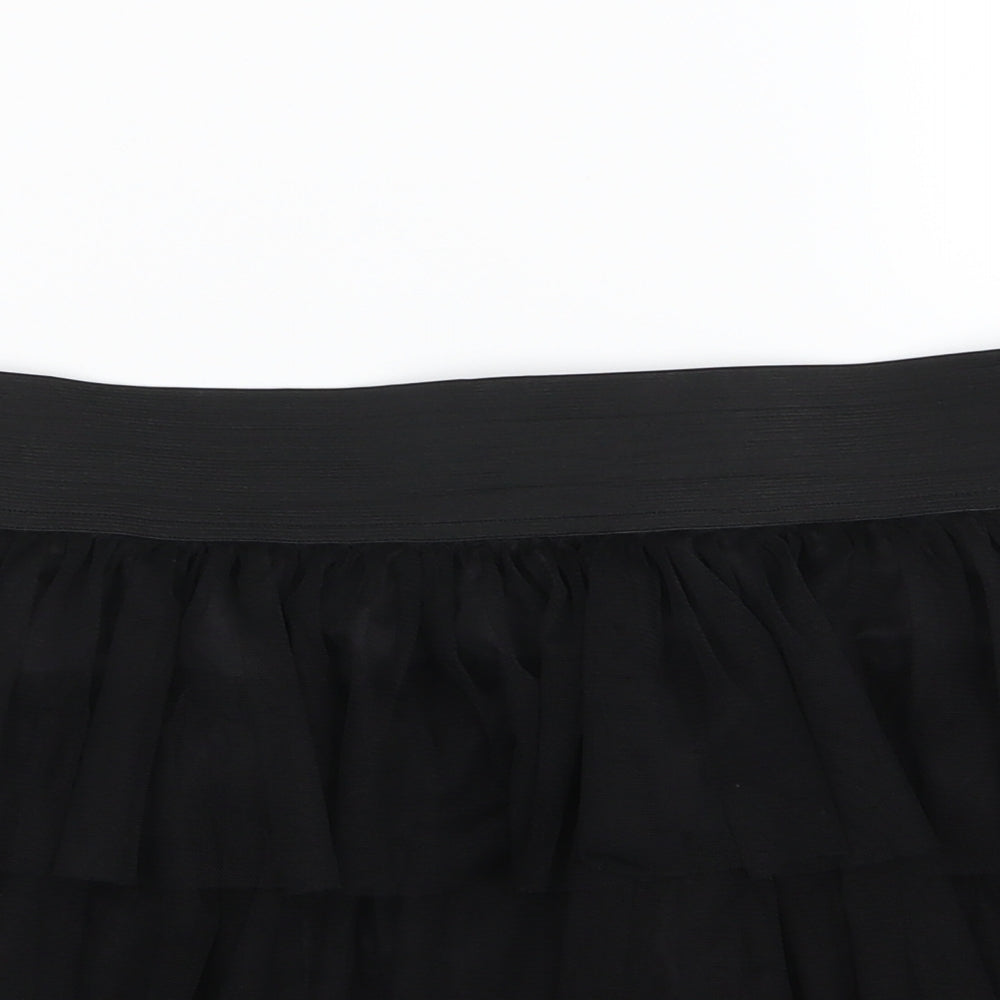 Atmosphere Womens Black  Mesh Tutu Skirt Size 12