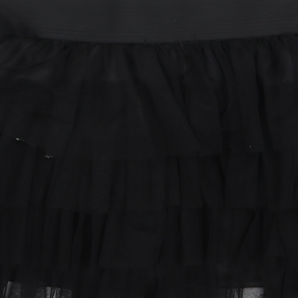 Atmosphere Womens Black  Mesh Tutu Skirt Size 12