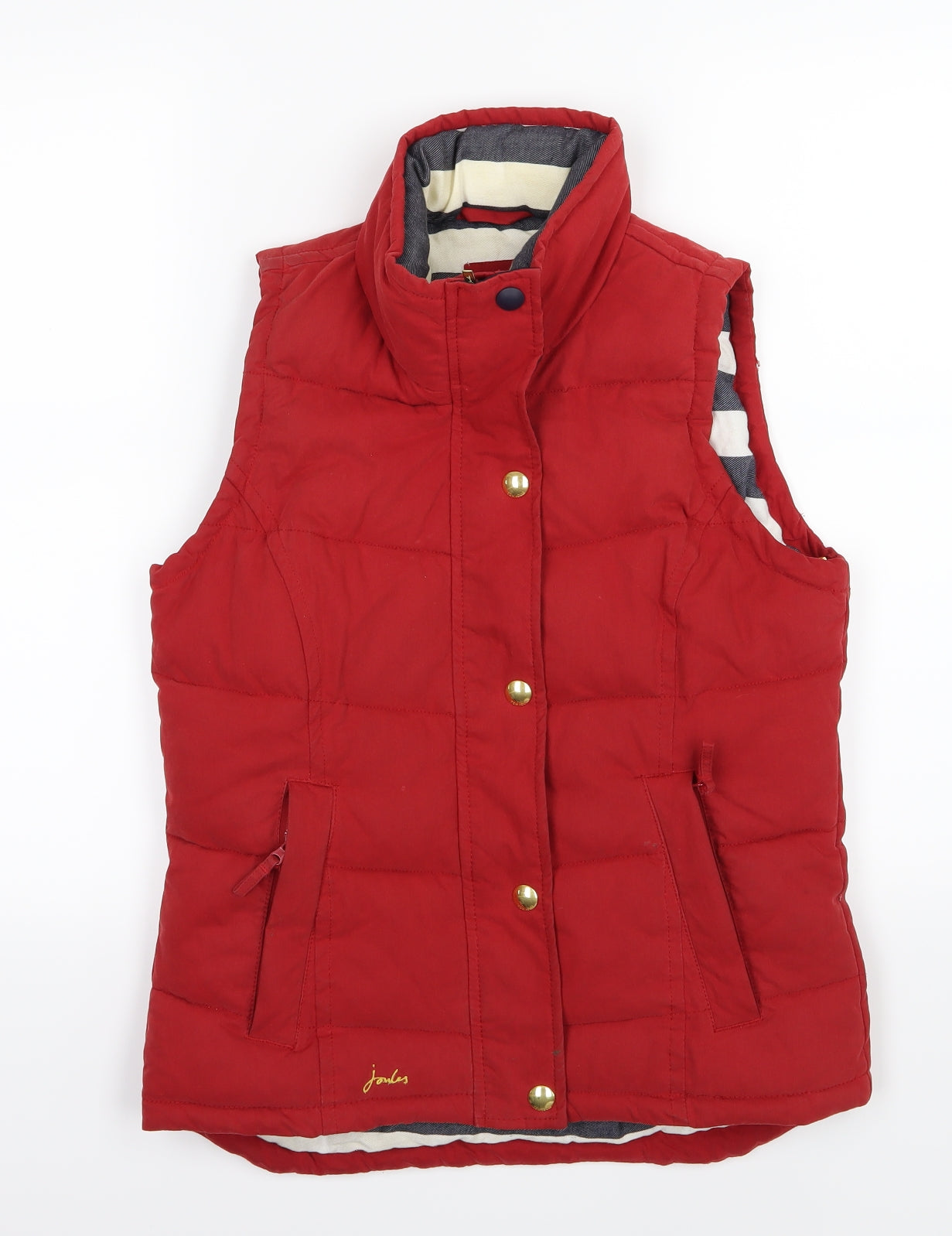 Joules Womens Red   Gilet Jacket Size 10