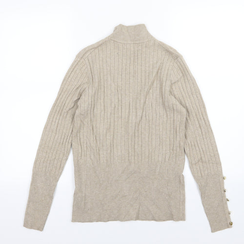 Per Una Womens Brown  Knit Pullover Jumper Size 16