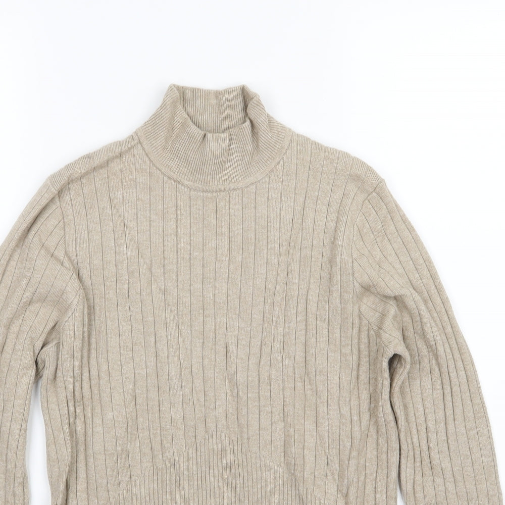 Per Una Womens Brown  Knit Pullover Jumper Size 16