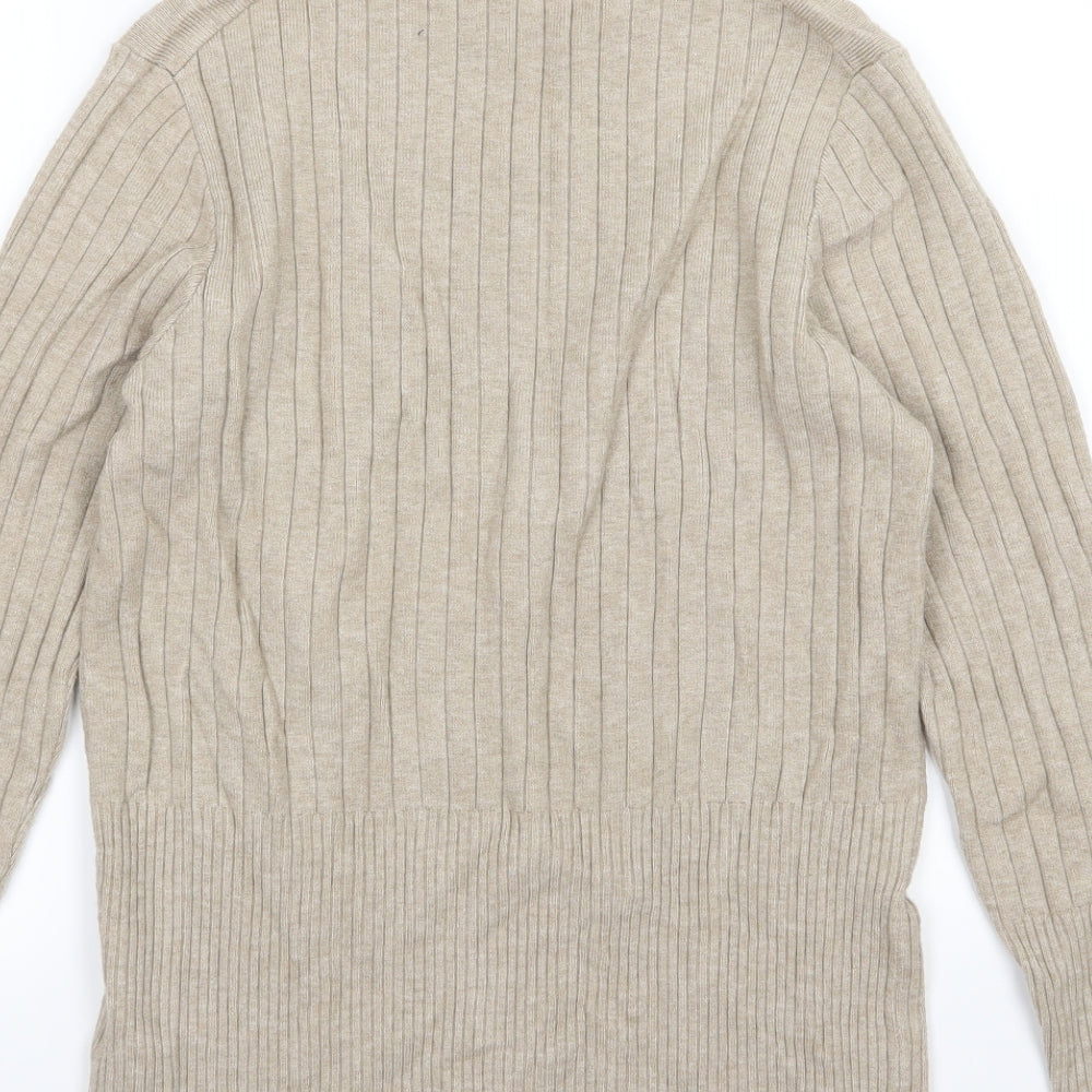 Per Una Womens Brown  Knit Pullover Jumper Size 16