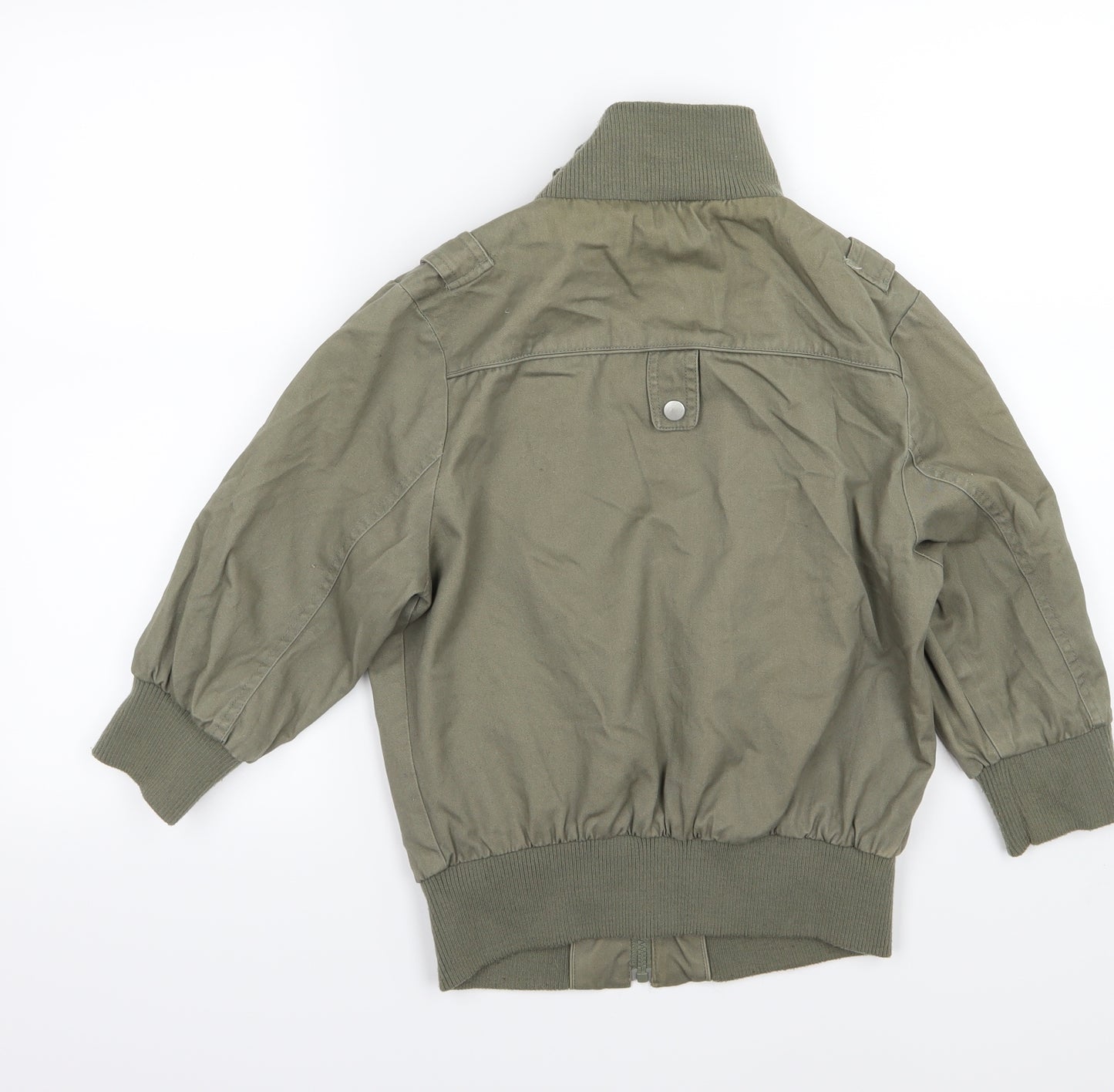 E-vie Womens Green   Bomber Jacket Jacket Size 12