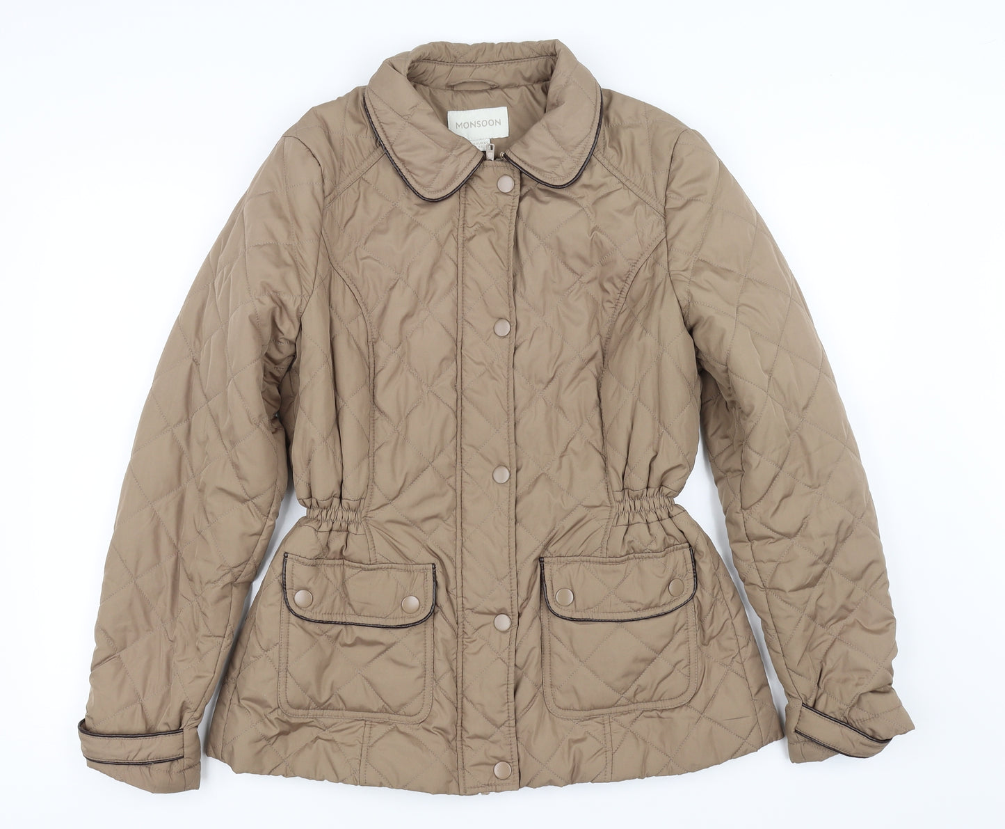 Monsoon Womens Beige   Jacket  Size 14