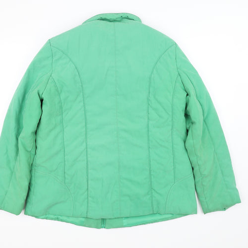 Anna rose Womens Green   Jacket  Size M
