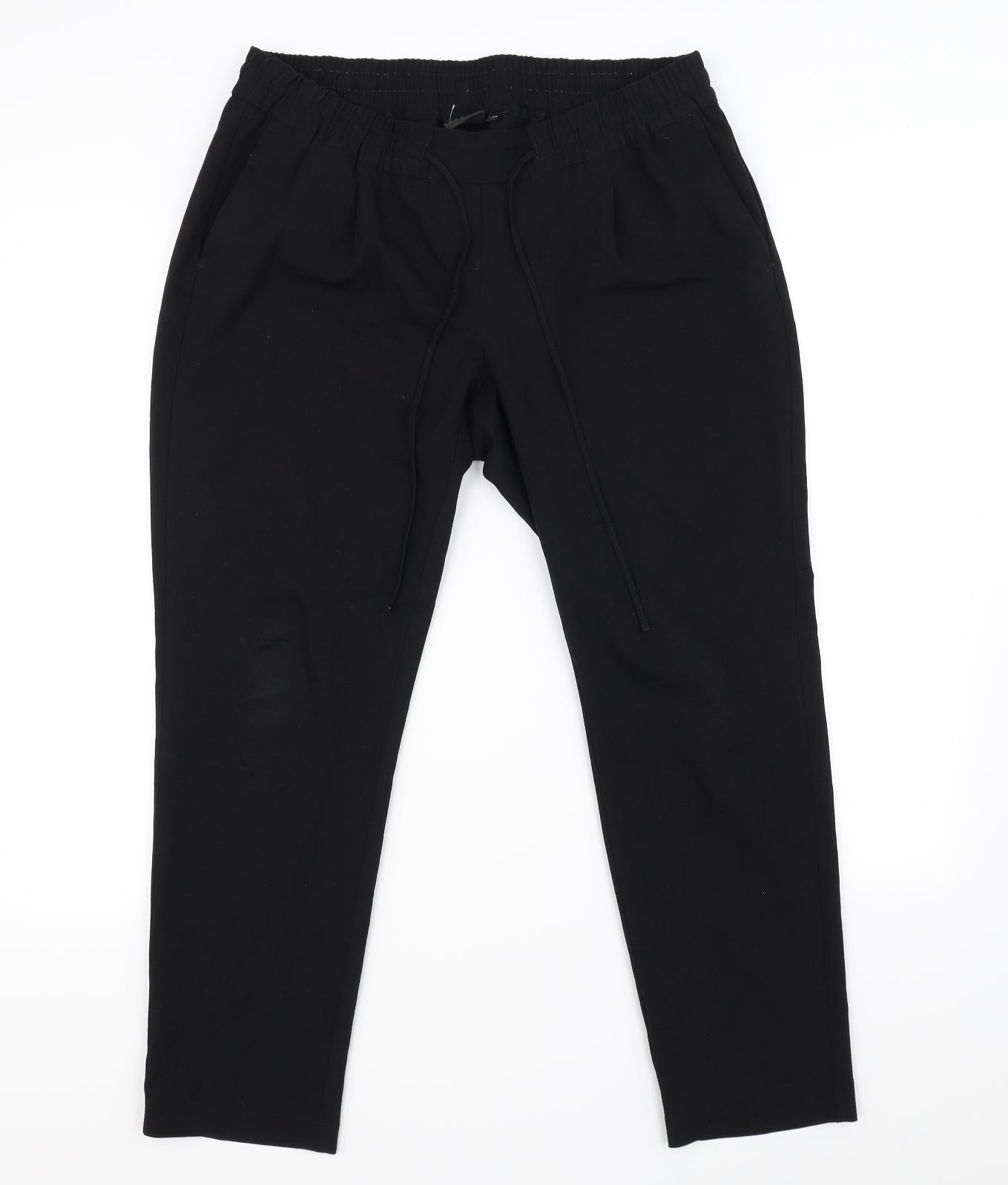 NEXT Womens Black   Trousers  Size 12 L26 in