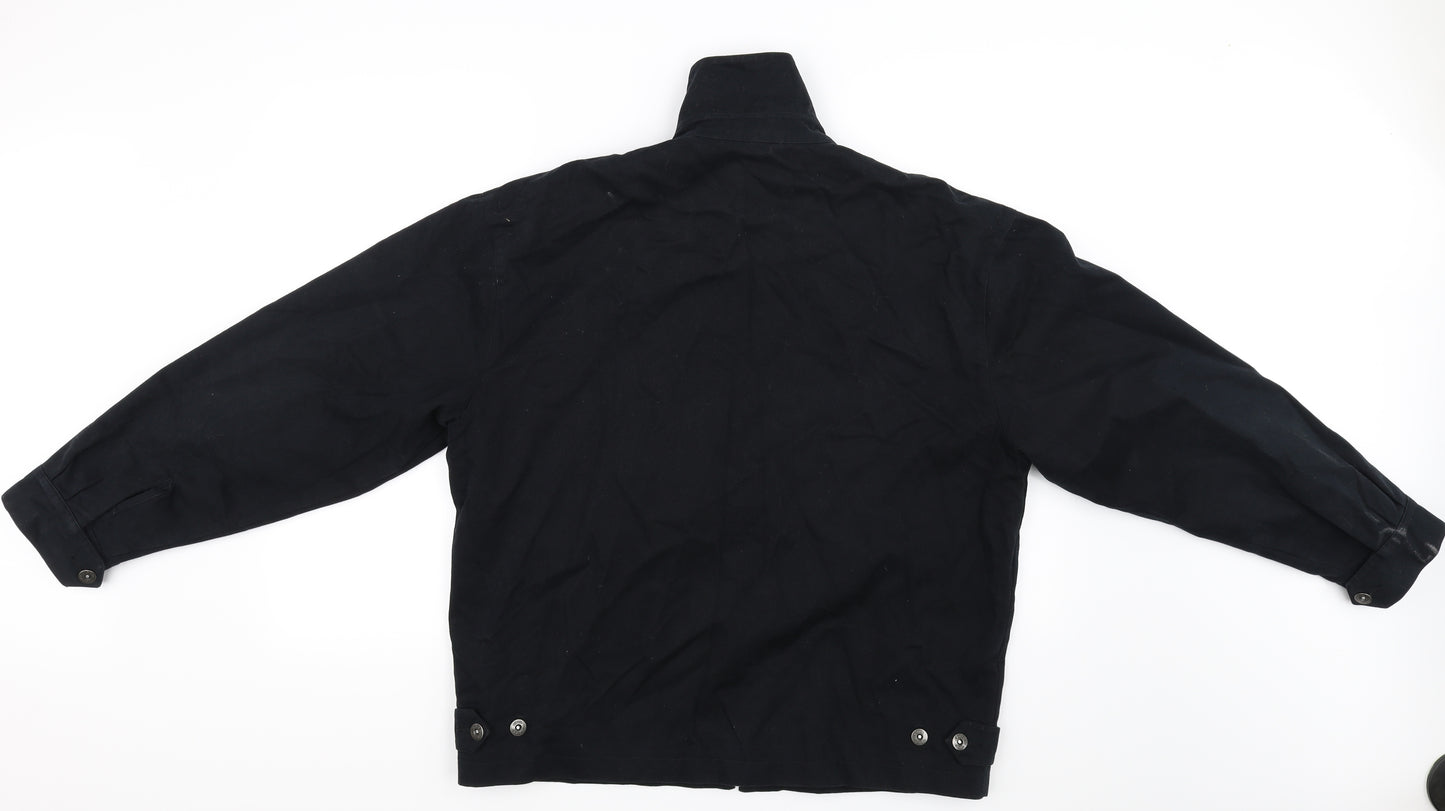 Pierre Cardin Mens Black   Jacket Coat Size M
