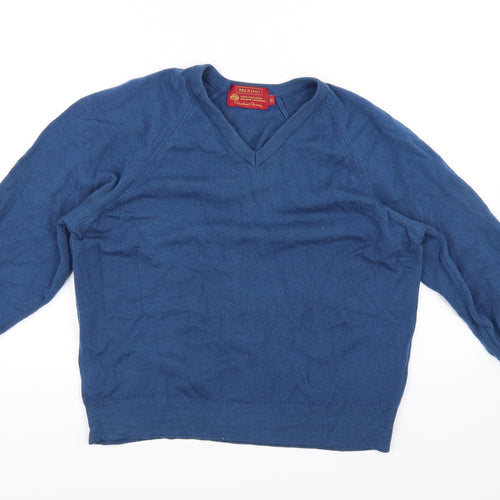 MERINO Mens Blue   Pullover Jumper Size M