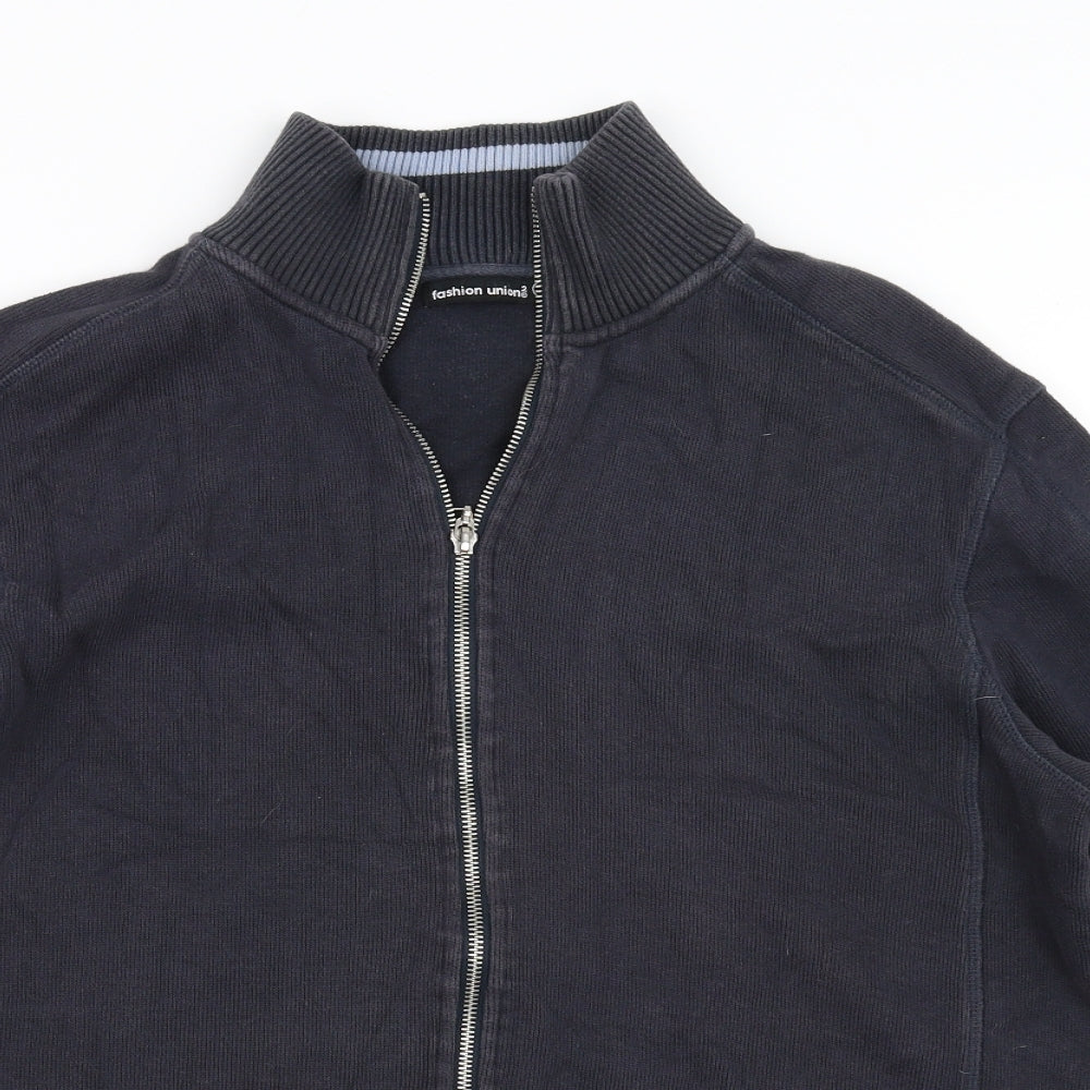 Fashion Union Mens Black   Jacket  Size L