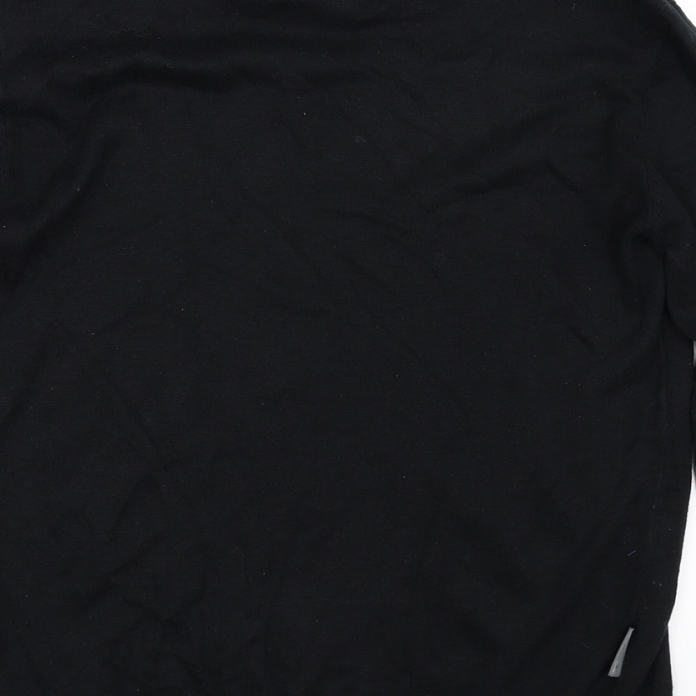 Voi Jeans Mens Black   Pullover Jumper Size M