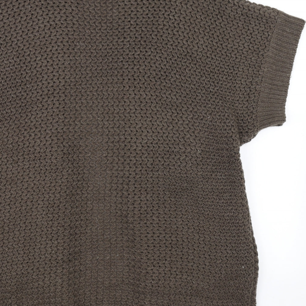 New Look Womens Brown   Cardigan Jumper Size 12
