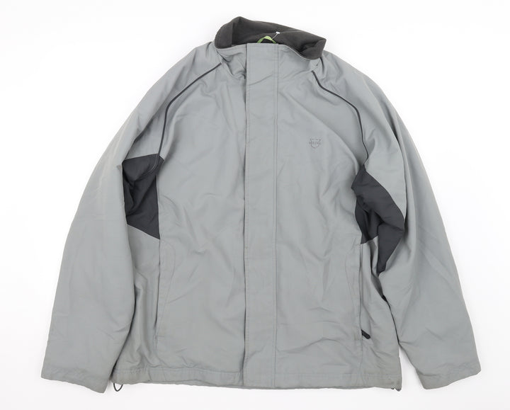 Maine Mens Grey Jacket Coat Size L